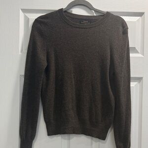 Quince Rich Brown Cashmere Sweater